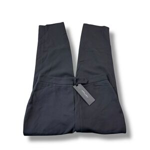 NWT Karolina Zmarlak Heavy Georgette Black Cigarette Dress Pant Womens Sz 8